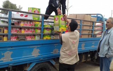 Bukra Ahla Association Distributes Food items