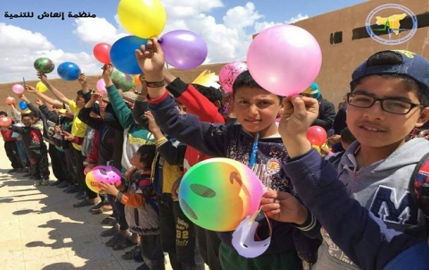 Honoring the Outstanding Students at Granig School in Al-Wasl Town