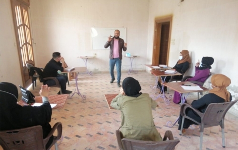  Training Workshop for Shabab Tafawl Organization’s Volunteers in Raqqa City on the Importance of Volunteer Work for the Youth 