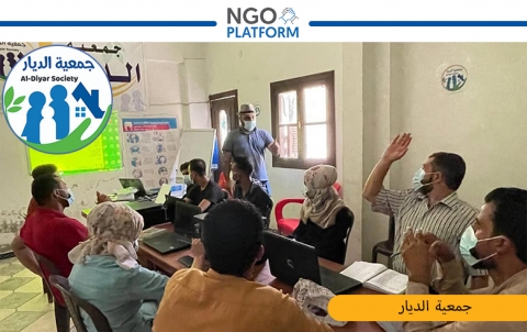 مبادرة تطوعية بعنوان (( تمكين )) لتدريب فئة الشباب