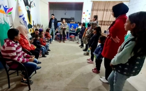  مبادرة #التمسّك_بالامل قام فريق #white_hope بمبادرة ترفيهية ودعم نفسي للاطفال المصابين بالسرطان حيث استهدفت 16 طفل/ة في مركز #جمعية_الامين_لدعم_الاطفال_المصابين_بالسرطان . 