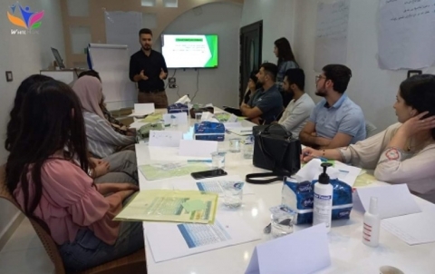 #WhiteHope Organization organized  training sessions on #Human_Resources in #non-profit organizations within the “Together We Can” initiative in the city of #Qamishli.