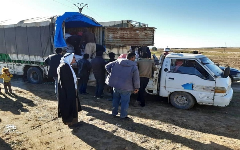 توزيع بذار قمح