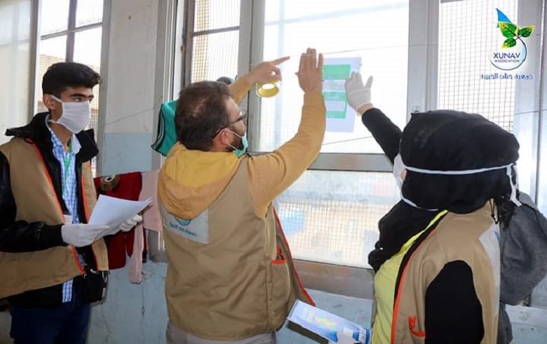 حملة للوقاية من فايروس كورونا