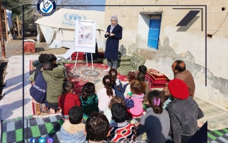 dangerous war waste and mines in Ain Issa city