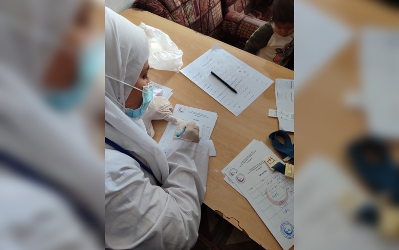 توزيع بطاقات طبية