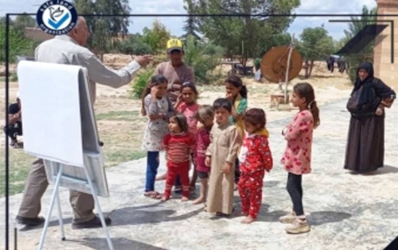 Awareness campaign in the villages of Ain Issa and Hayshah
